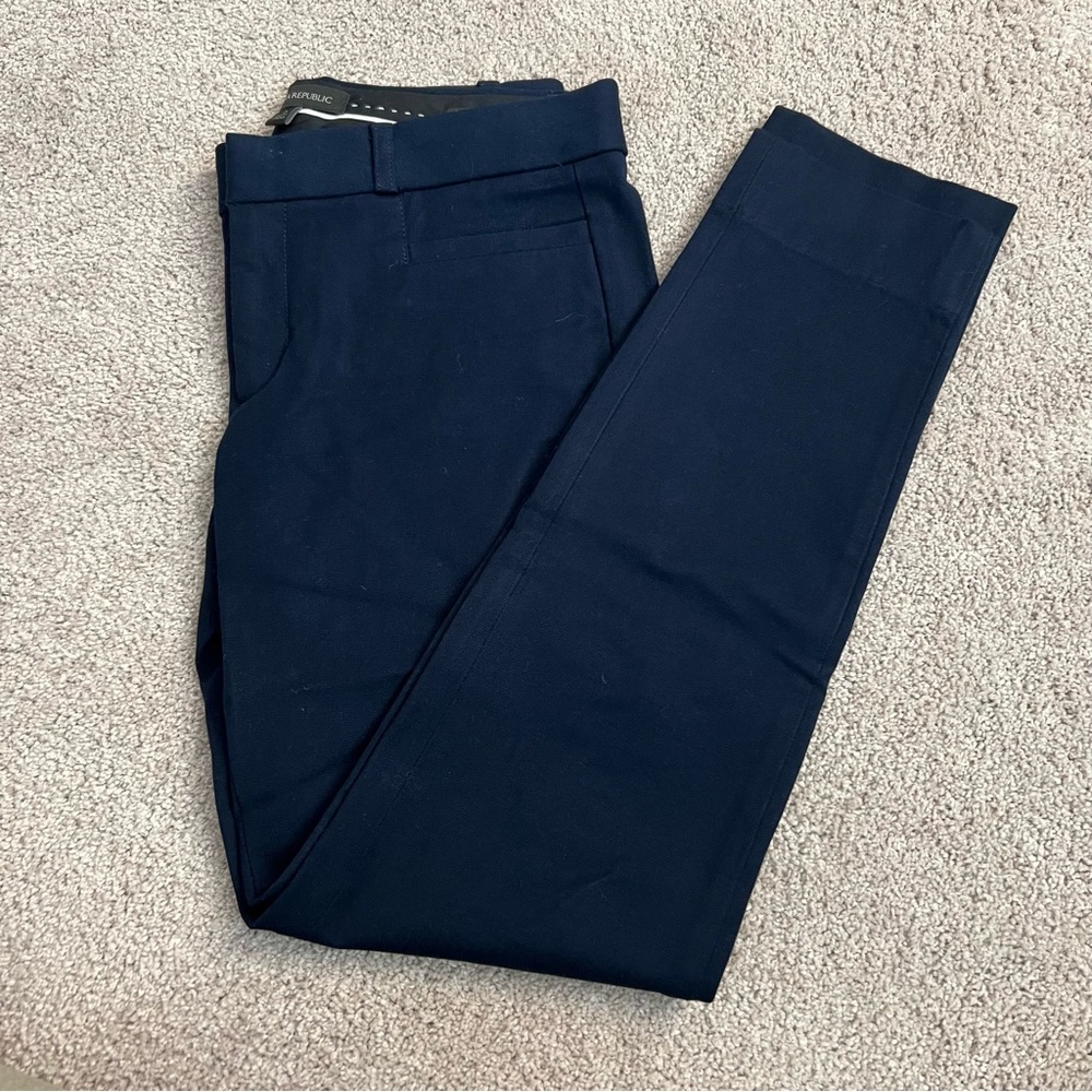 Banana Republic Navy Sloan Slacks Size 0